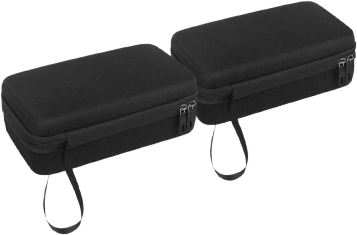 Opbergtas Organizer - Kabel Tas - Fiets Accessoires - Harde Bescherming - 28x12x7.5cm - Zwart