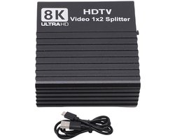 ONF3 – HDMI 2.1 Splitter – 8K Ultra HD – Dual Monitor – EDID Management – 8K 60Hz – 4K 120Hz – 1080p 240Hz – Multimedia Interface Splitter – Ges…