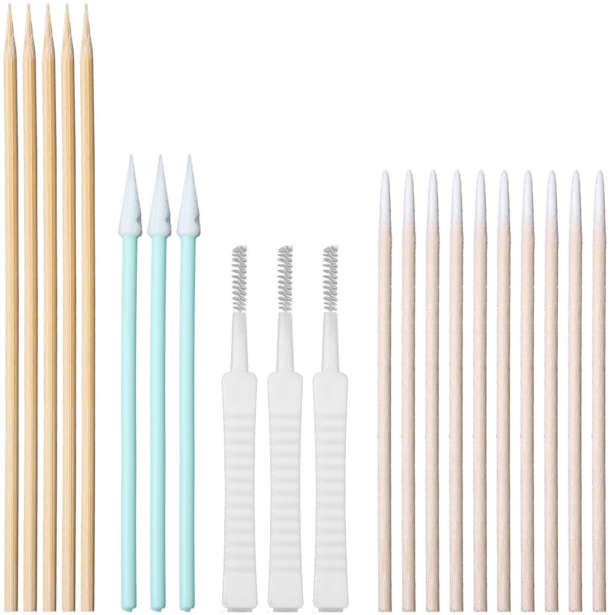 Golden crown - Phone Charge Port Cleaning Tool Kit - Mini Brushes - Voor USB-C en Speaker - Reinigingsset - Handig voor elektronica - Onderhoud - Geschi...