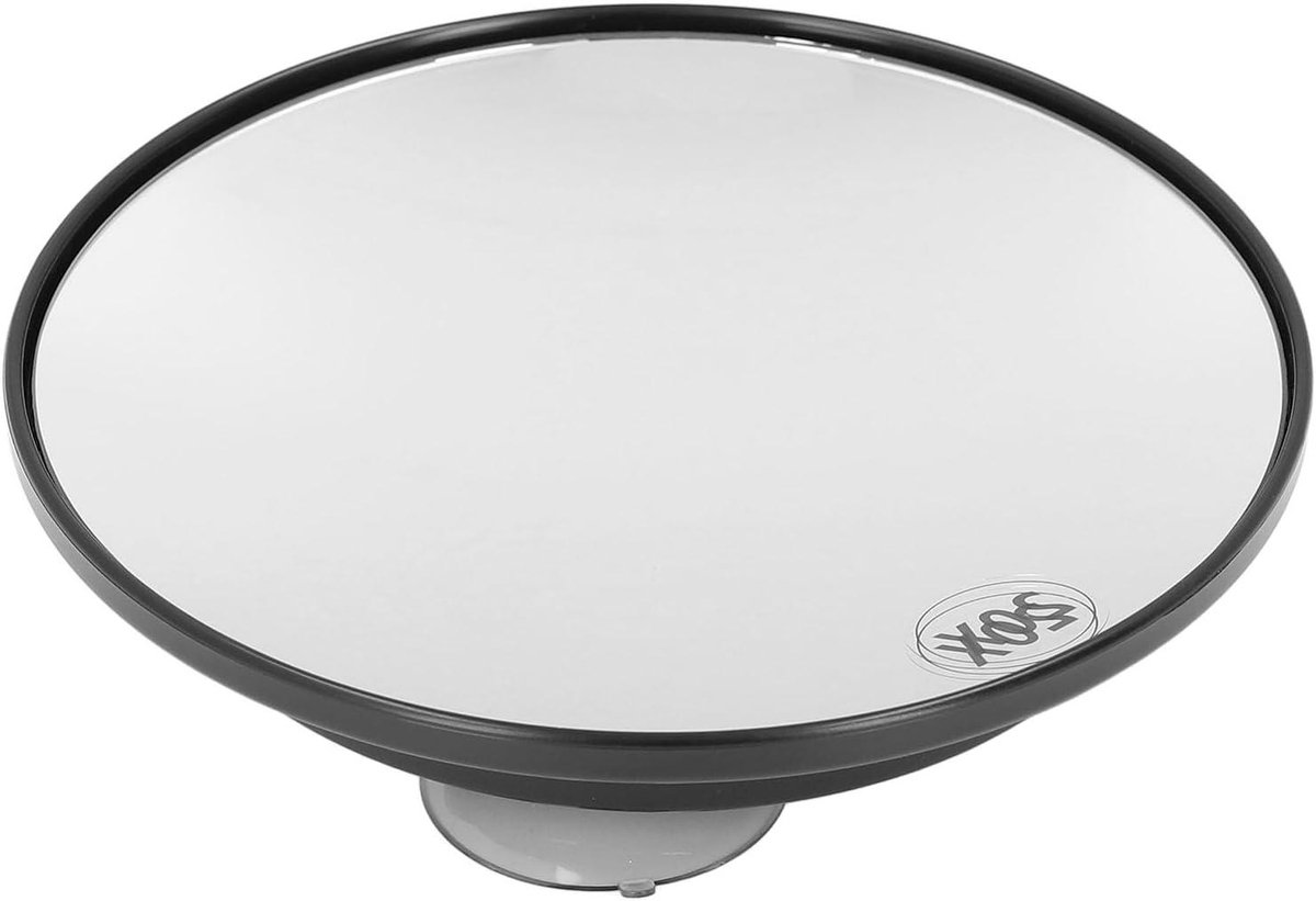 Vergrotende spiegel - Make-up spiegel - Gedetailleerde verzorging - 30x vergroting - 15 cm diameter - Zwart