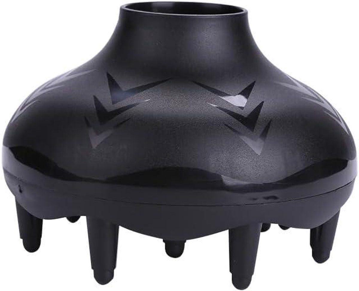 Haar Kruller - Diffuser Opzetstuk - Krullen Stylen - Hoge Temperatuur Weerstand - 14 cm - Blauw