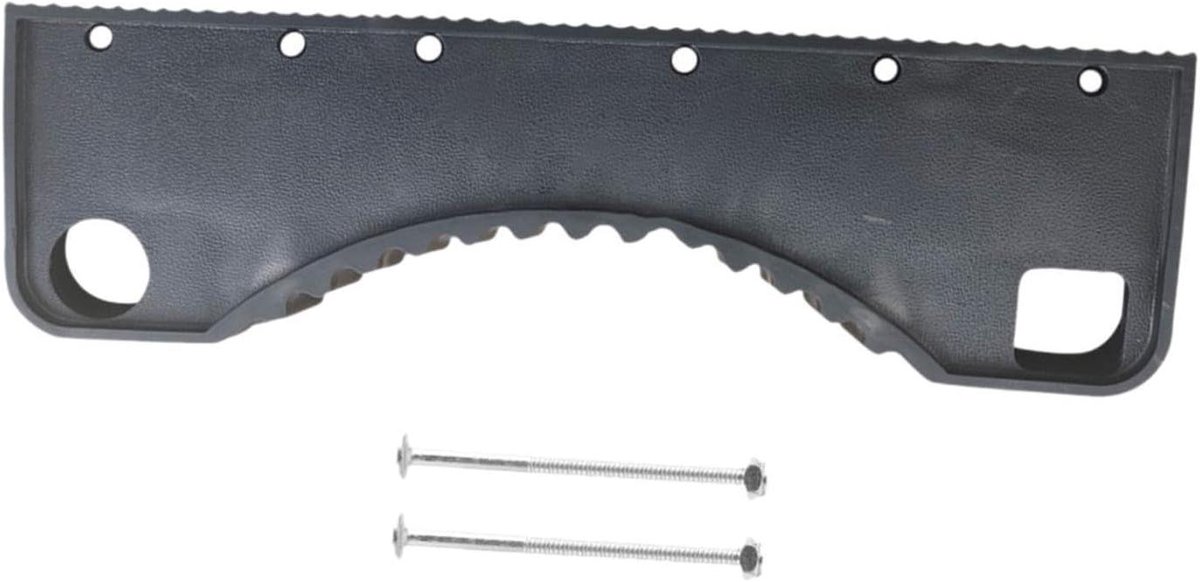 Ladderstabilisator - Ladderaccessoire - Veilig werken - Golfvormig ontwerp - 335 cm - Zwart