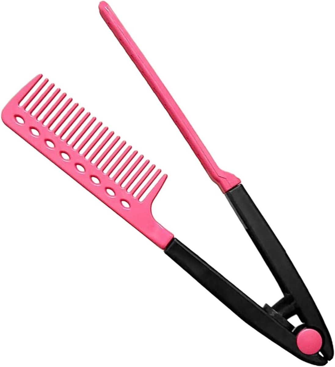 Stijl Kam - Gladde Haren - Dagelijkse Styling - Compact Lichtgewicht - 24.5 cm - Zwart