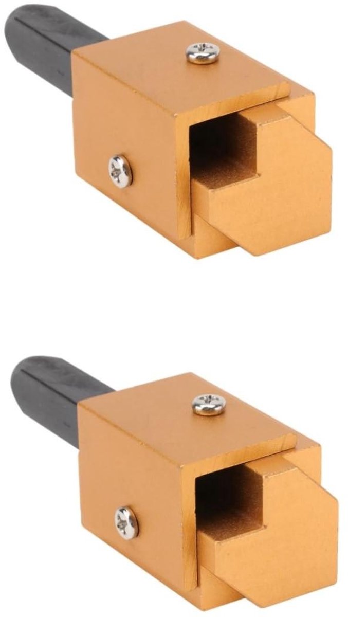 Houtbewerking Beitels - Hoekbeitel Set - Houtbewerking Klussen - Duurzaam Aluminium - 2 Stuks - Zilverkleurig