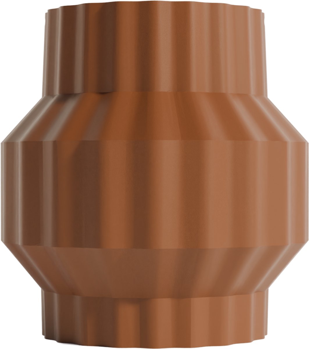 Fiastra Ferrara 22 cm keukengereihouder - spatelpot - aanrecht organizer - bruin