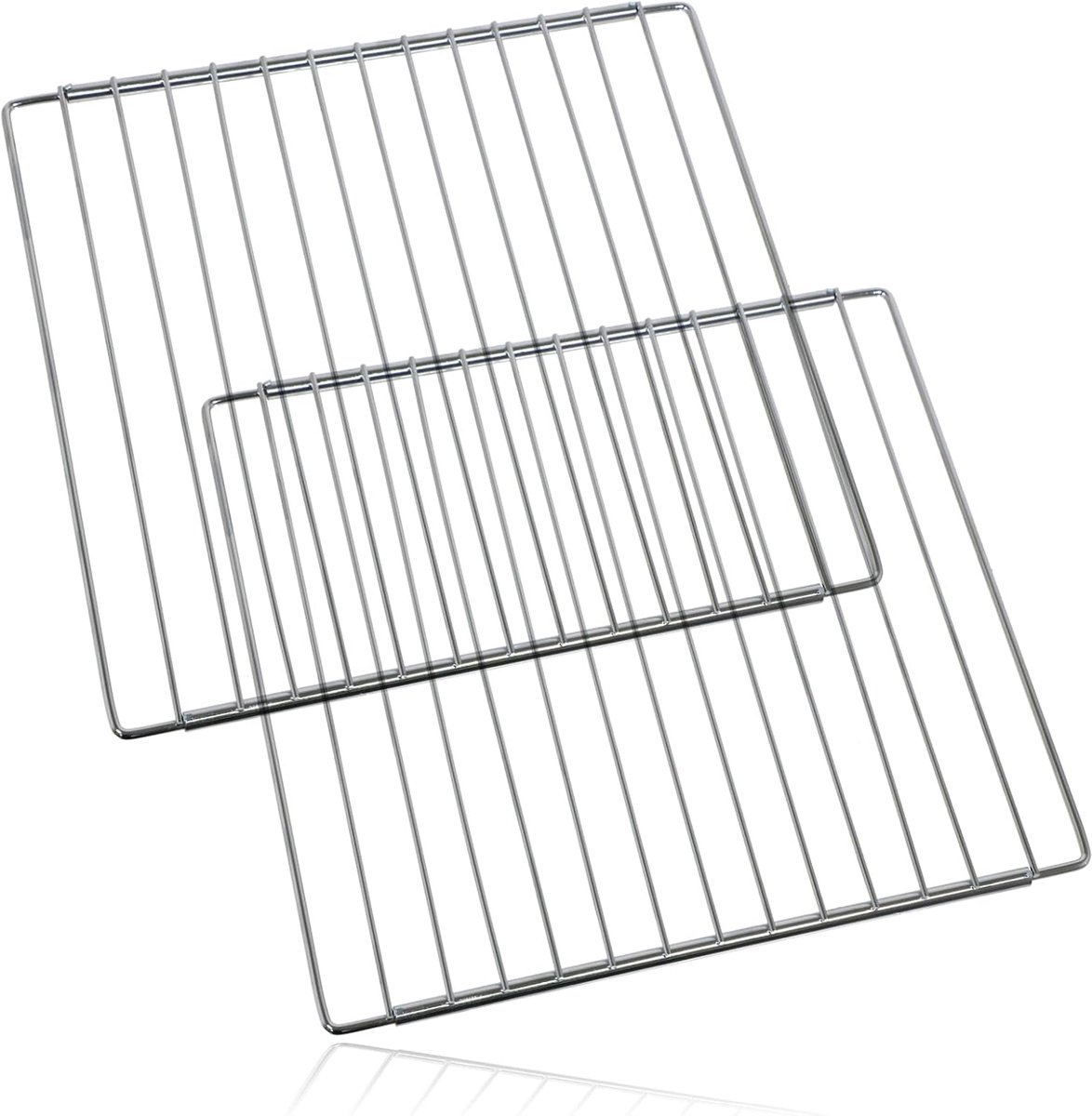 Oven Plank - Ovenrooster - Oven Gebruik - Verstelbare Breedte - Pak van 1 2 of 3 - Chroom