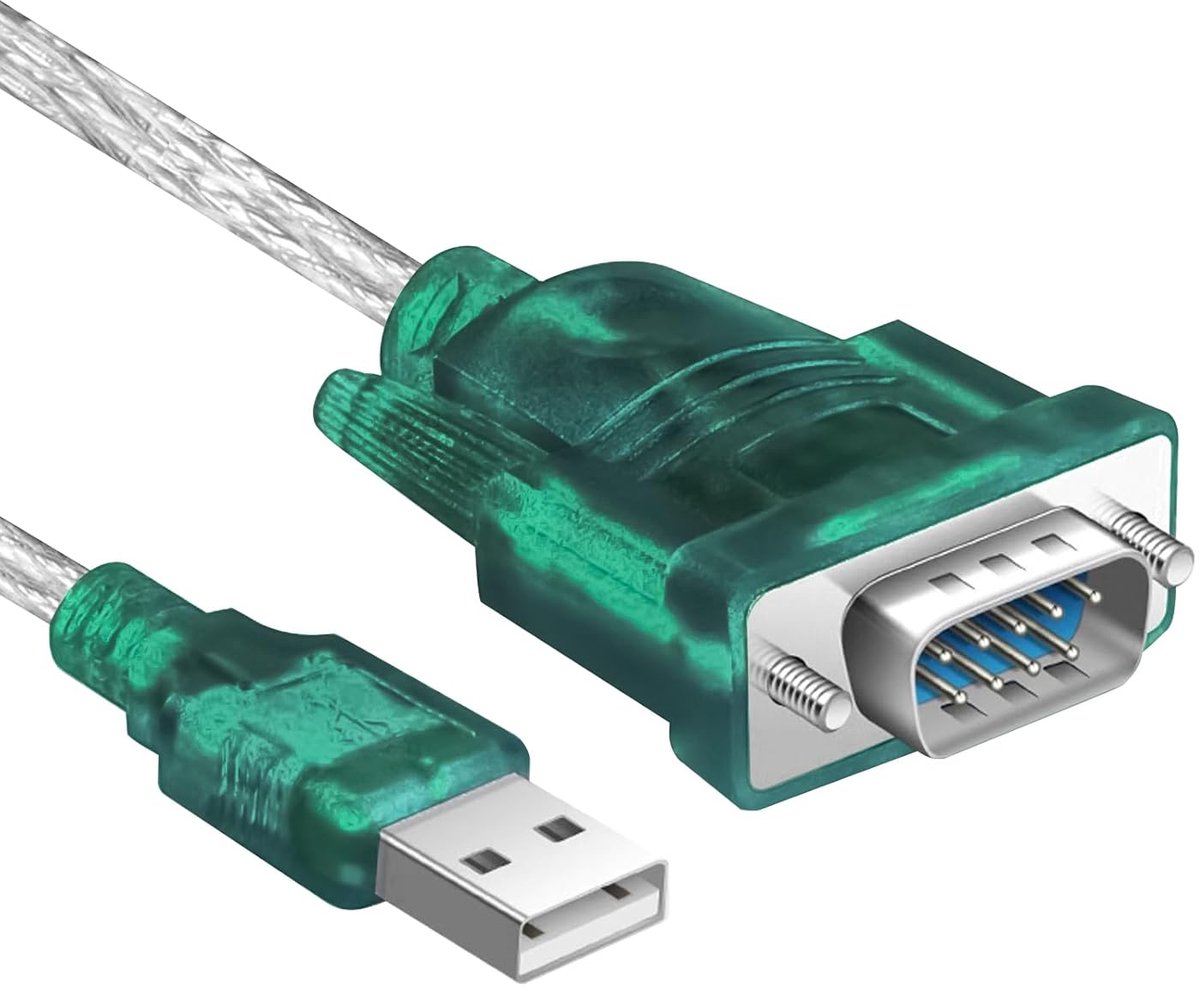 Seriële Adapter - USB naar RS232 - Apparaten Koppelen - Plug and Play - 1.8 Meter