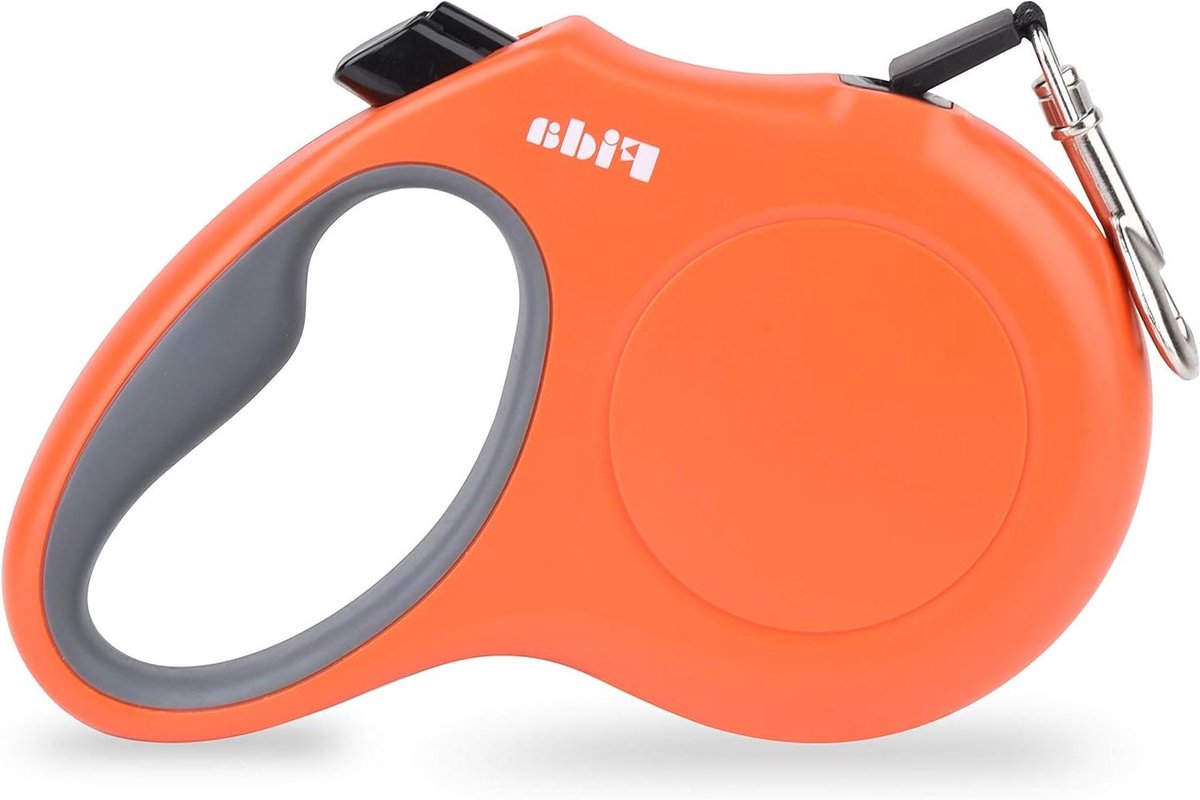 Intrekbare Hondenriem - Rolriem Huisdier - Veilig Wandelen - 3 Meter Lengte - XS tot 8kg - Oranje