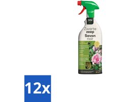 BSI – Zwarte Zeep RTU – Traditionele Tuinzeep – 800 ml - Voordeelverpakking - 12 stuks