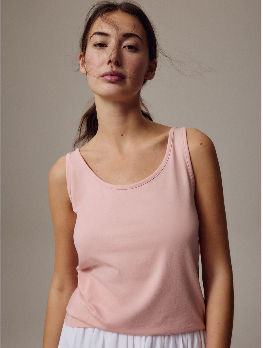 Next - Dames - Hemdje met brede bandjes - Roze