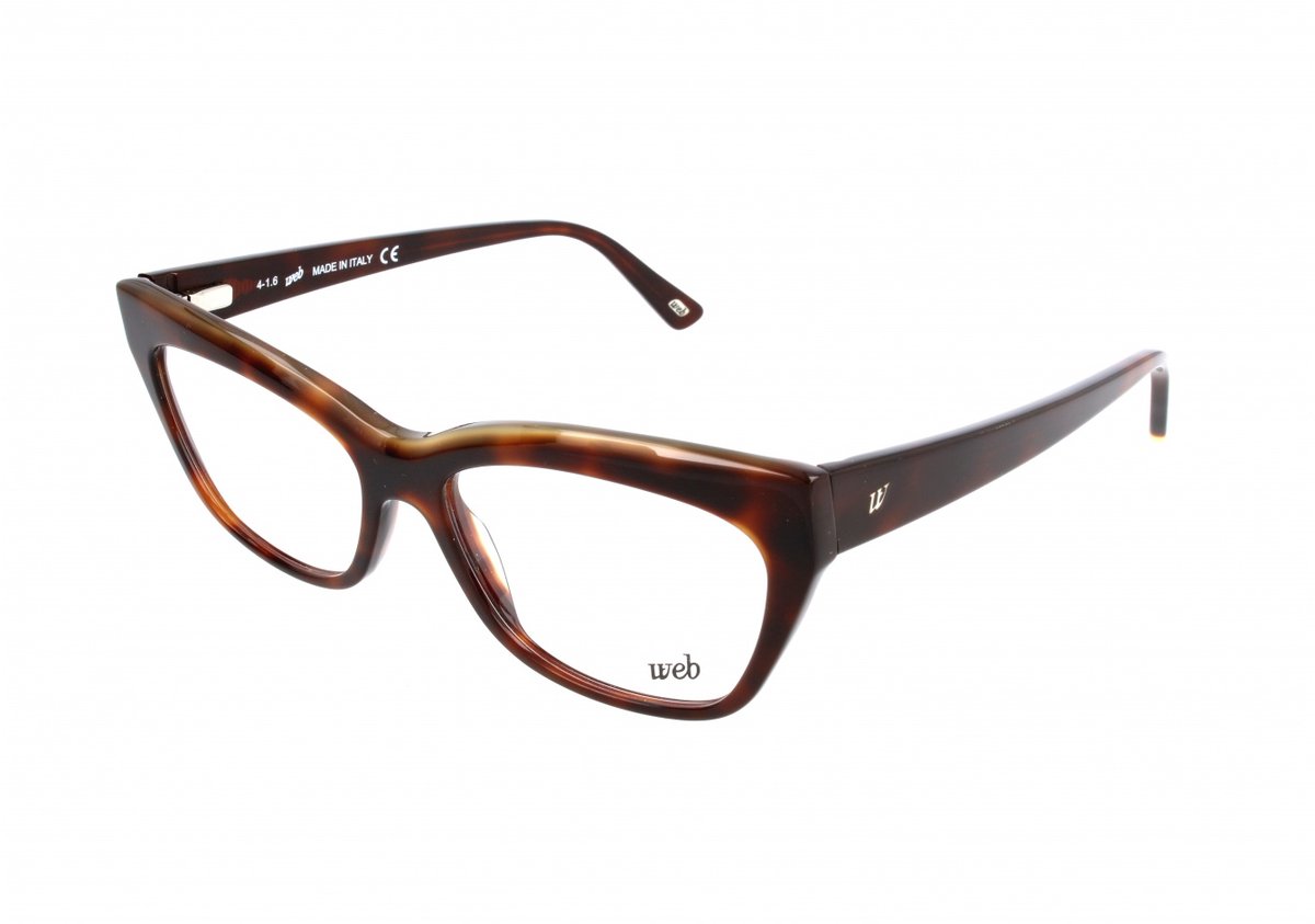 Web WE5198 Dark havana 53/15/140 WOMAN Brilmonturen