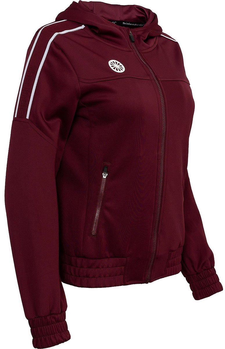 Indian Maharadja Jaipur Performance Hooded Jacket Dames - Bordeaux | Maat: S