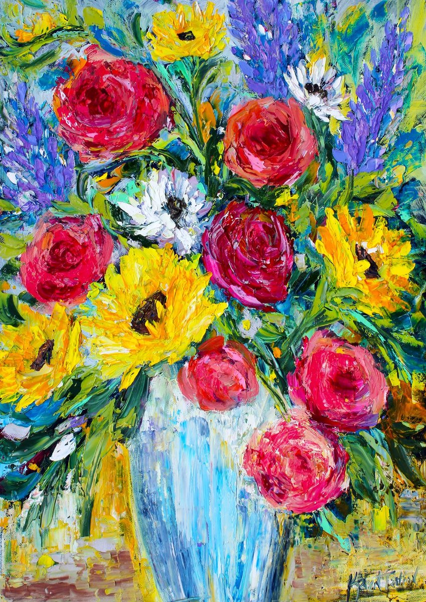 Enjoy Puzzle legpuzzel Forever Blooms - 1000 stukjes kleurrijk.