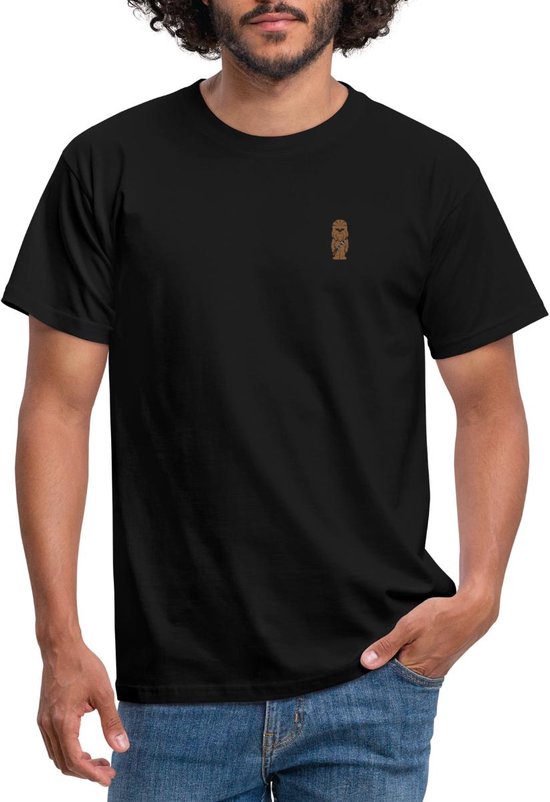 Star Wars Chewbacca Borstprint T-Shirt Heren