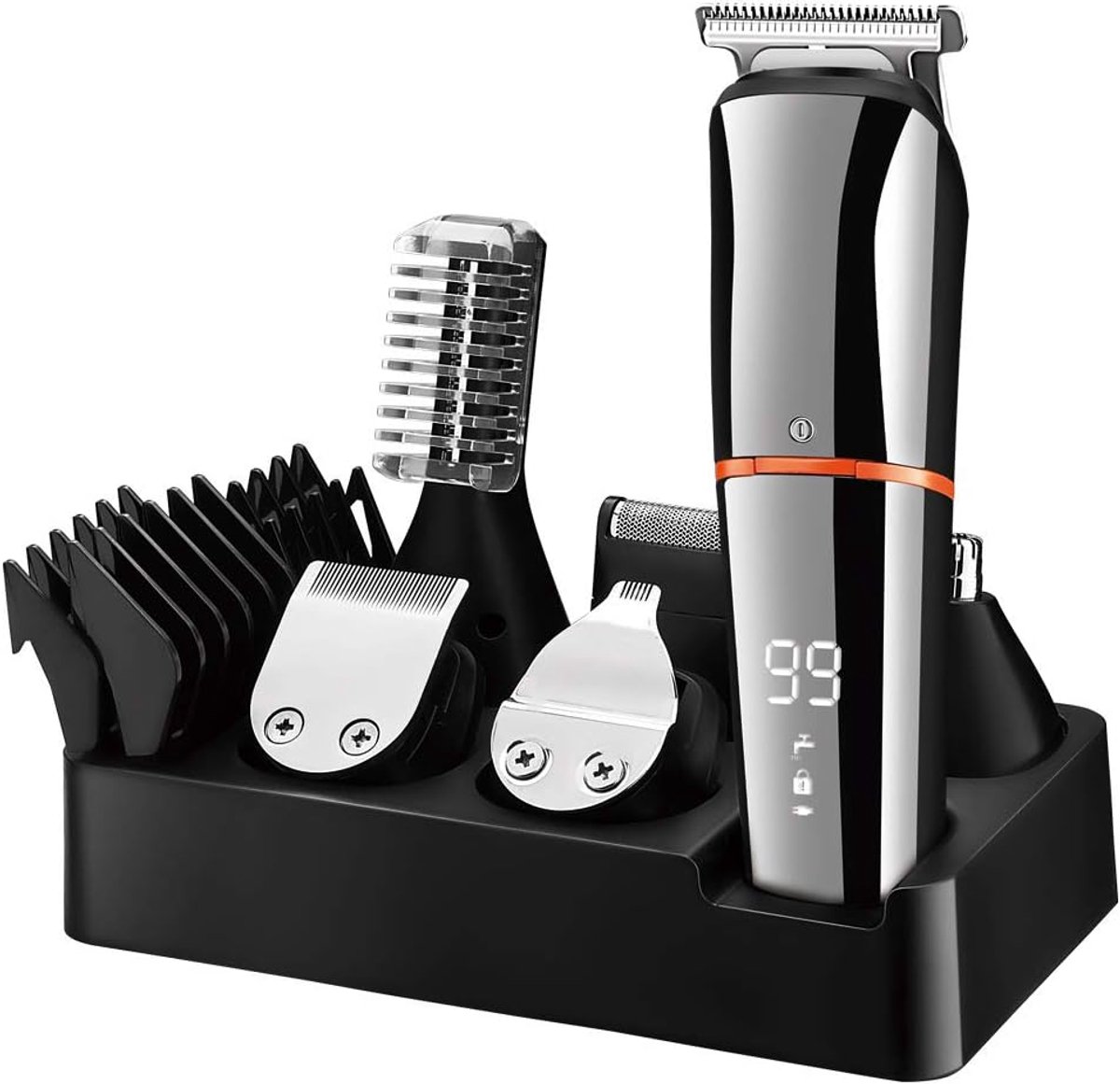 Baardtrimmer Mannen - Gezichts Haar Trimmer - Persoonlijke Verzorging - 6-in-1 Systeem - 78 x 189 cm