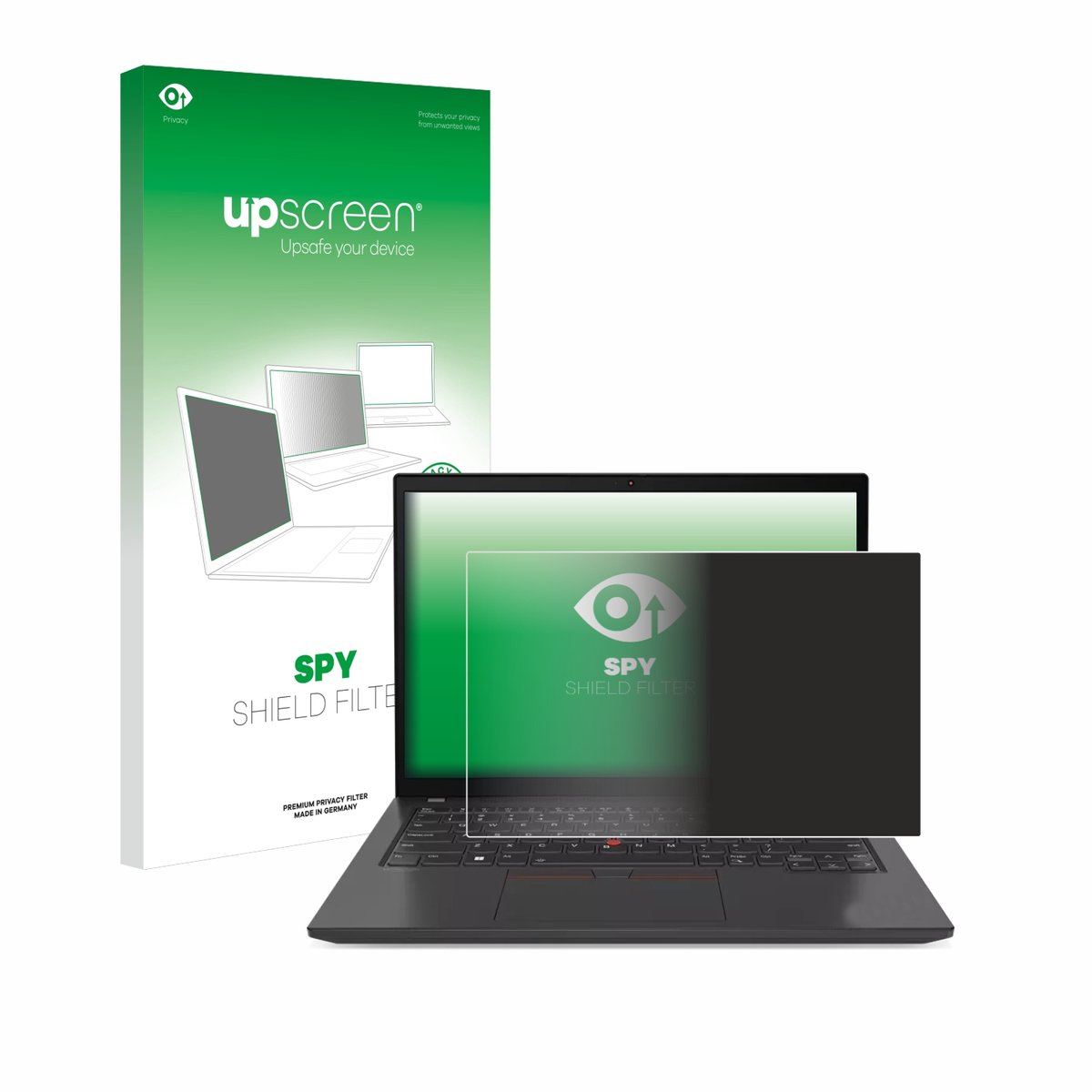 upscreen - privacyscherm voor Lenovo ThinkPad P14s Gen 4 - privacy filter screenfilter Blauwlichtfilter