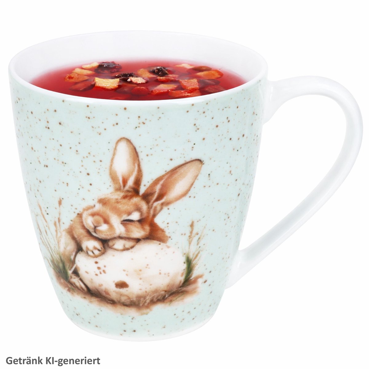 Bunny Kaffeebeker 360 ml groen van porselein – 428612