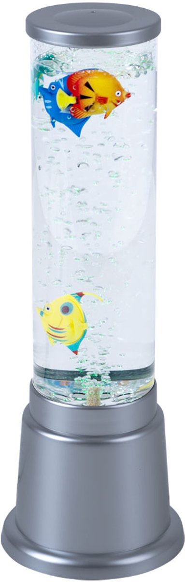 Water kolom tafellamp LED RGB kleurwisselaar decoratieve vissen woonkamer lamp
