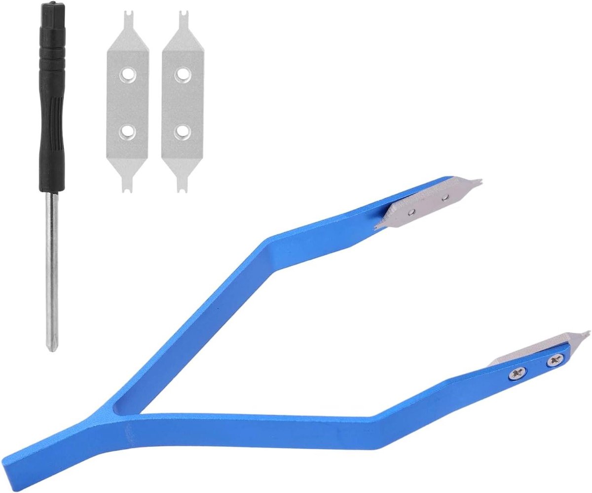 Horloge Reparatie Tool - Veerpen Gereedschap - Horloge Onderhoud - Aluminium Legering - 12x5cm