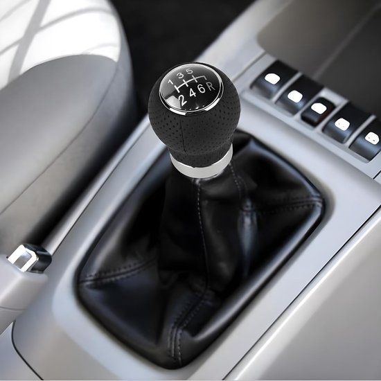 Universele Versnellingspookknop voor Auto Handgeschakeld Zwart van Merkloos — afbeelding 5