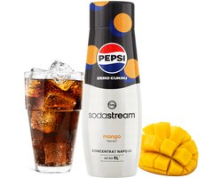 Pepsi Max Mango - Frisdrank Concentratie - 440ml - Zonder Suiker - Tropische Smaak