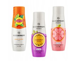 Sodastream - Lipton Ice Tea - Perzik - Maracuja - Grapefruit
