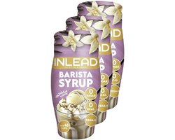 Inlead | Barista Syrup | Vanilla | 3 stuks | 3 x 65 ml