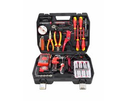 Awtools AW39250 - Elektricien Gereedschapset - 68-delig - VDE Geïsoleerd - CrV/S2 Staal