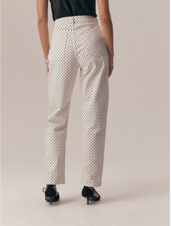 Next - Dames - Rechte Mom jeans - Wit