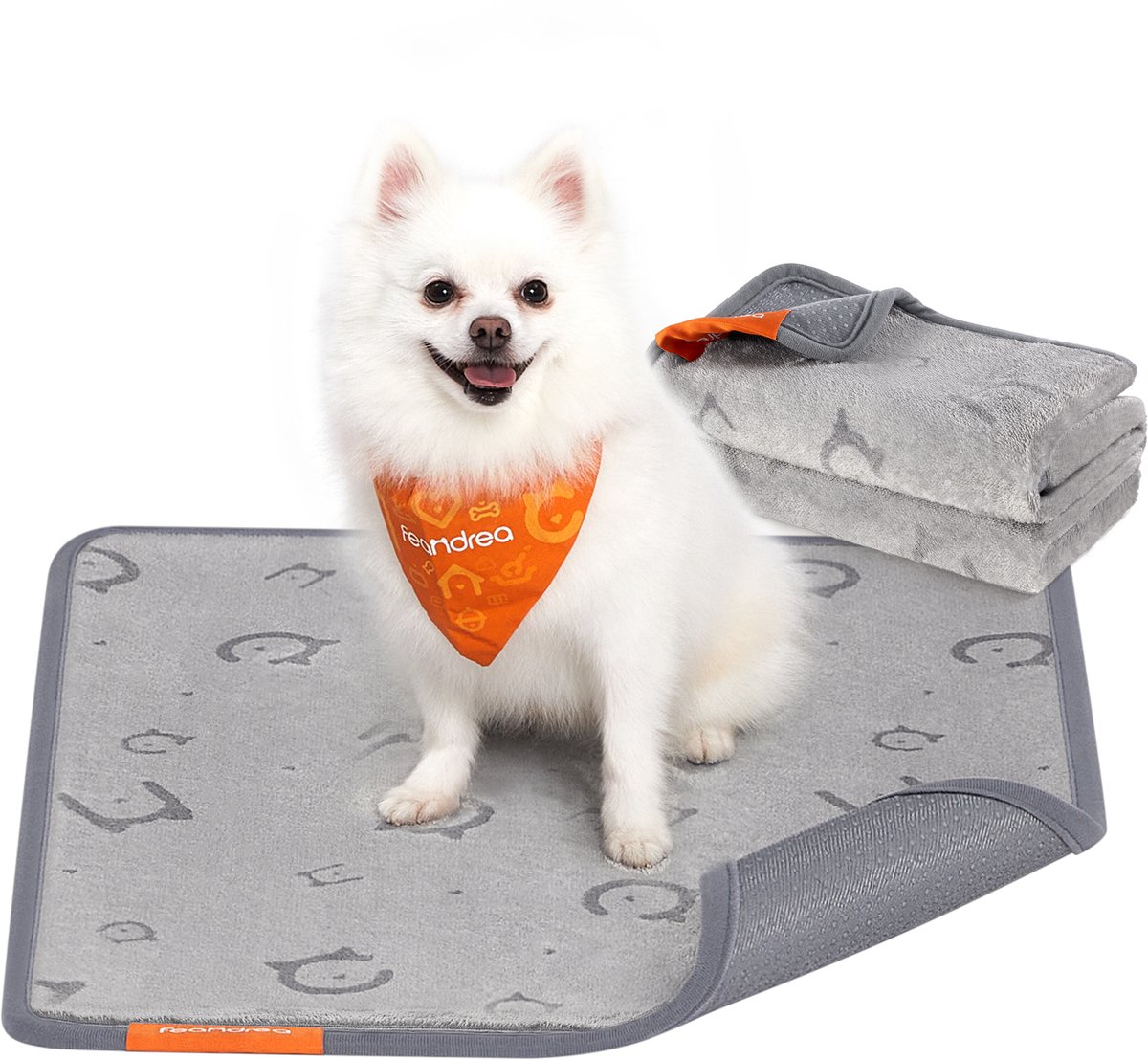 Feandrea - Trainingsmat - 2 Stuks - Waterdicht en Antislip - Voor Honden Katten Konijnen