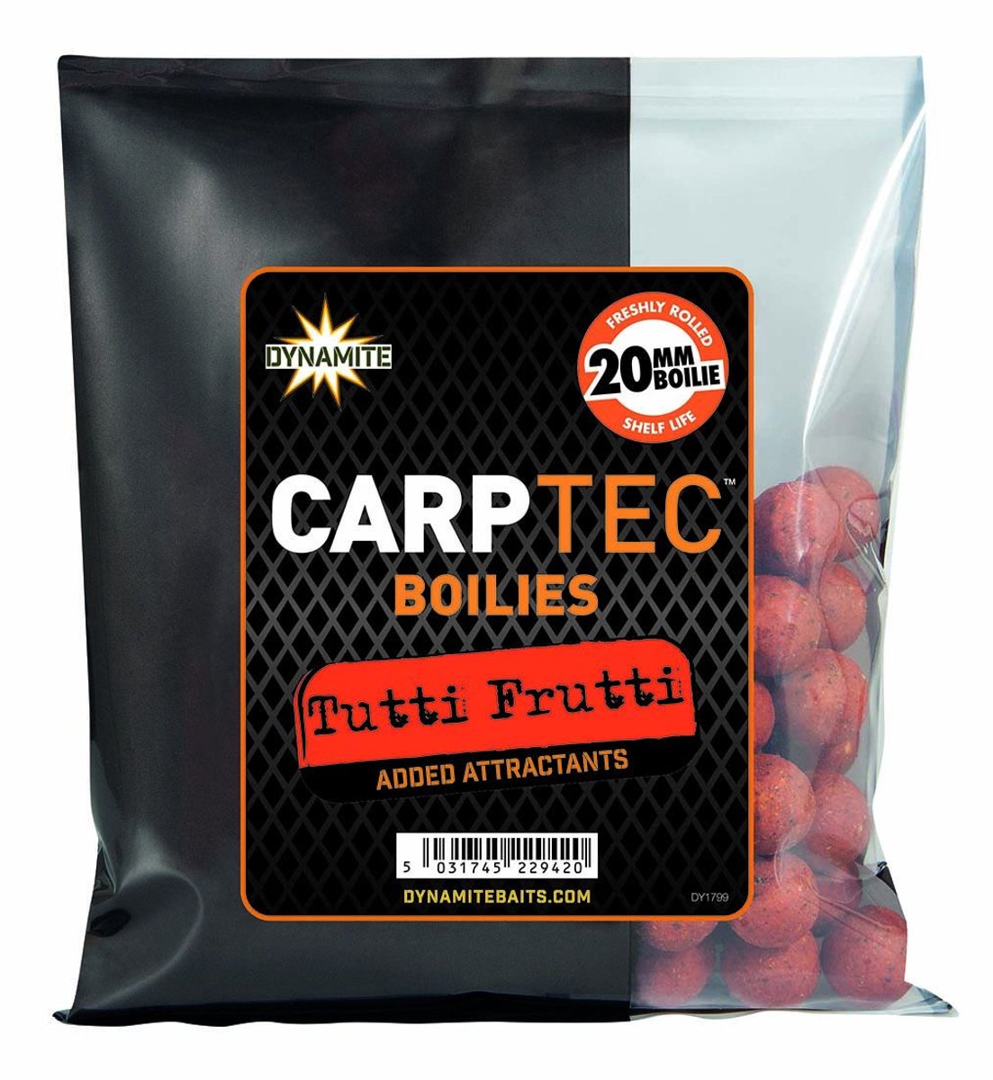Carp Spirit Carptec Boilies | 300g 20mm Tutti Frutti