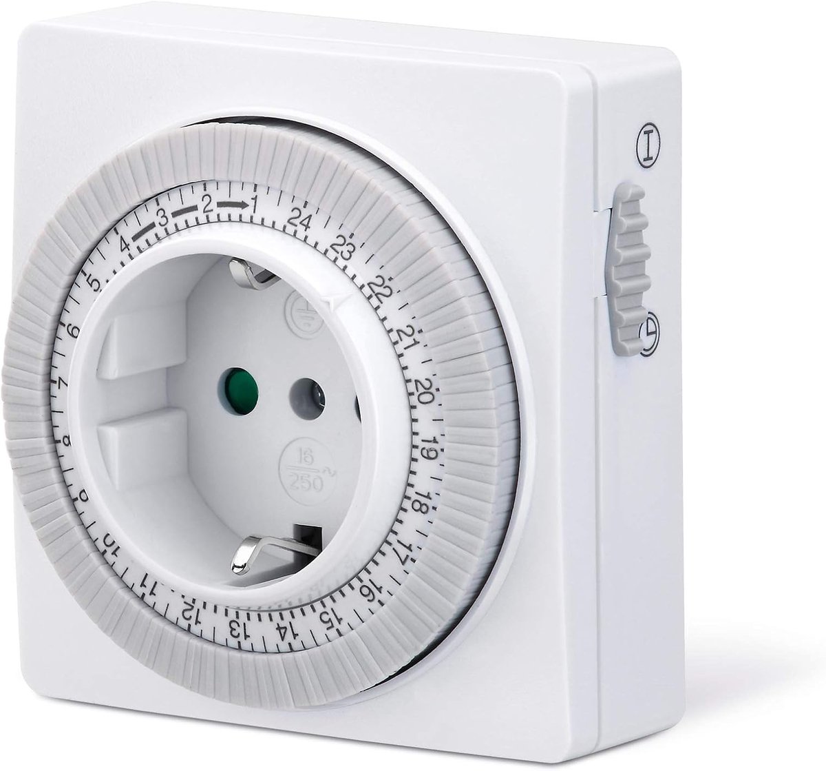 Mechanische Timer voor Stopcontact 3500W Wit