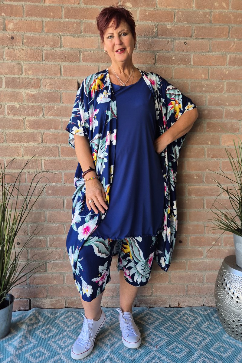 Bagoes kimono bloem