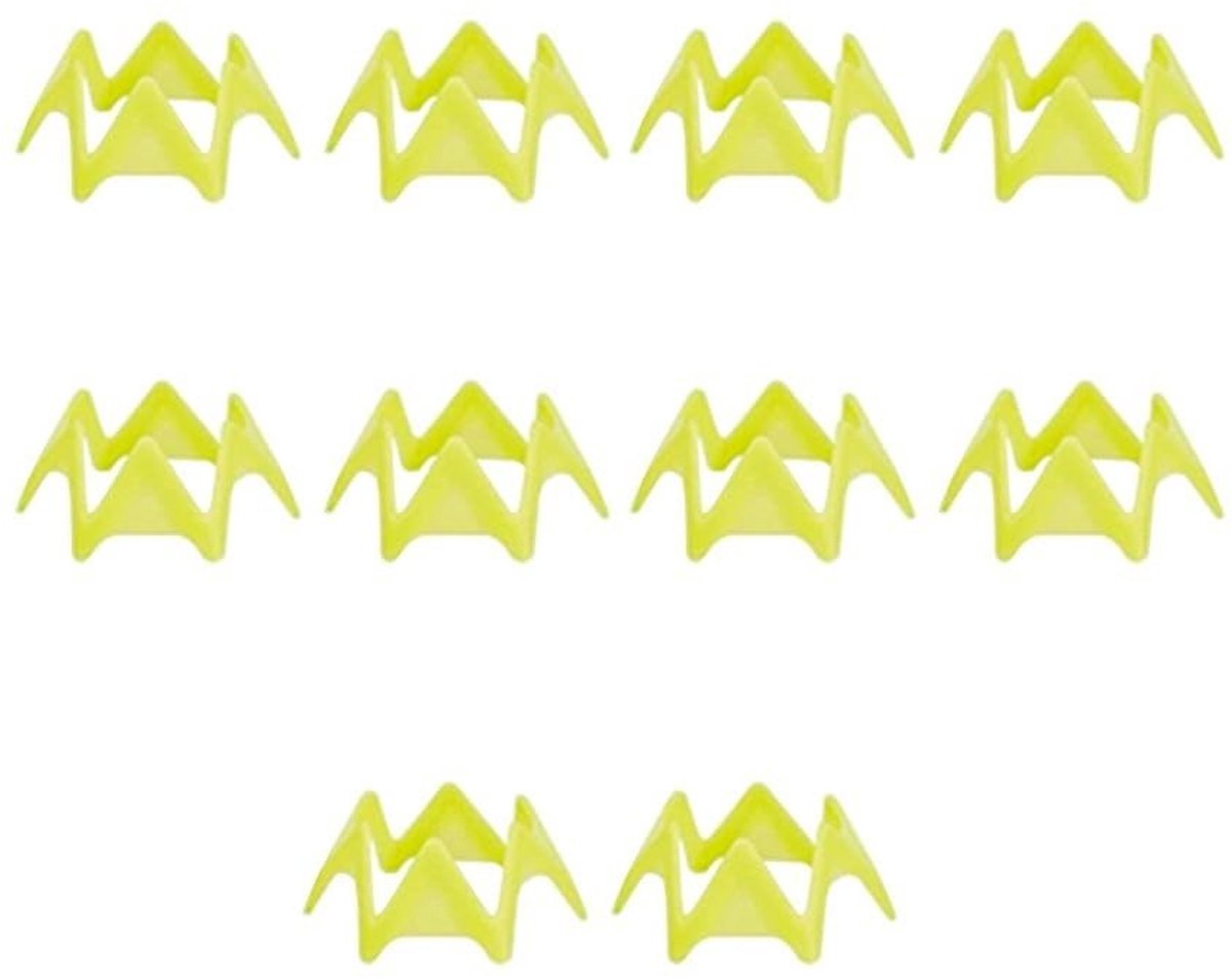 MTTproducts- Golftees 10 Stuks - Kunststof - Draagbaar - Golfaccessoires - Milieuvriendelijk - Weerstand Verminderen