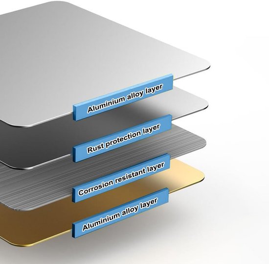 Opvouwbare Aluminium Windscherm voor Campingfornuis, Lichtgewicht en Compact met Opbergtas, Ideaal voor Buitenactiviteiten en Gasfornuizen van Merkloos — afbeelding 5