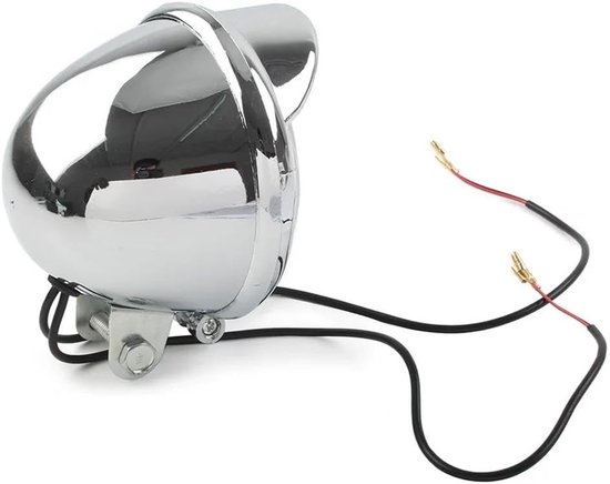 Motorfiets Koplamp - Mistlamp Touring - Verbeter Zichtbaarheid - Universele Pasvorm - 12V - Zwart Chroom — afbeelding 5