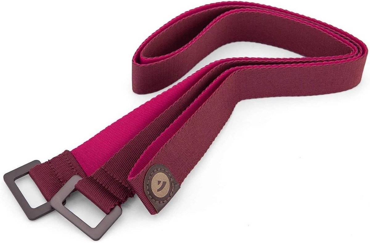 Verstelbare Yogamat Draagriem 165 cm - Licht, Robuust, Machinewasbaar - Berry