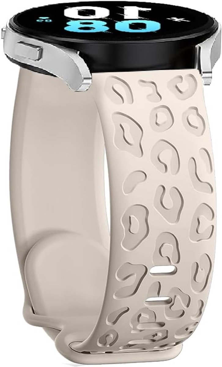 Leopard Sport Armband 22mm voor Polar Vantage M/V3/Grit X en OPPO/OnePlus Horloges - Duurzaam, Waterdicht en Lichtgewicht Vervangband