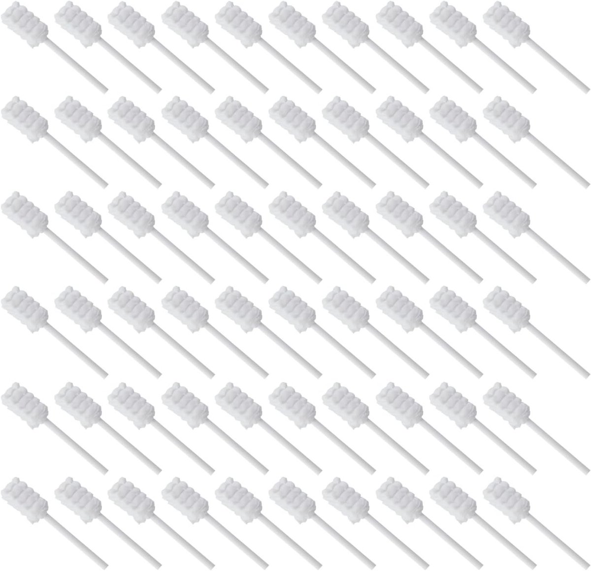 60 Stuks Mesh Pads en Schoonmaakdoekjes voor het Reinigen van Kindertanden en Tong