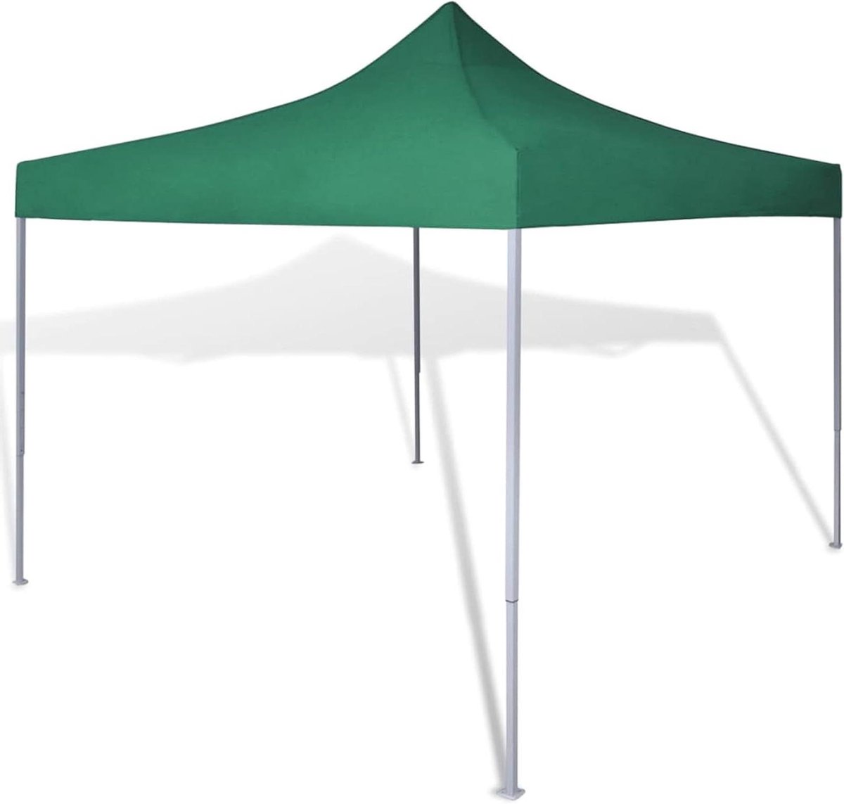 Opvouwbare tent - Feesttent Paviljoen - Buitenfeesten organiseren - Water- en weerbestendig - 3x3 meter - Groen