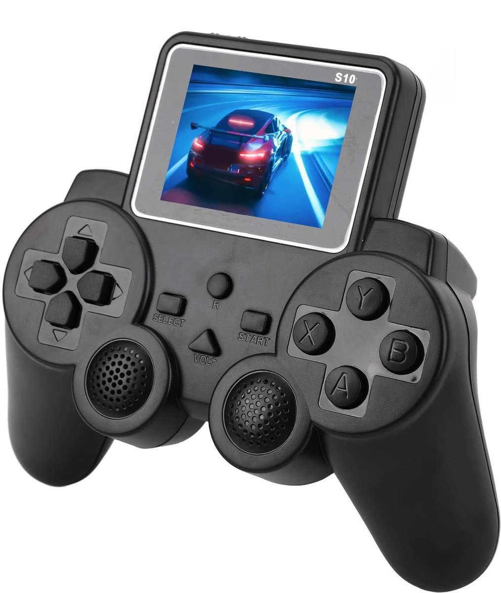 OmGoods - Dailygoody - Handheld Gameconsole - Retro Gaming - Ergonomisch ontwerp - 3,0 Inch Scherm - Meerdere games - Geschikt voor Kinderen en Volwassenen - Dr...