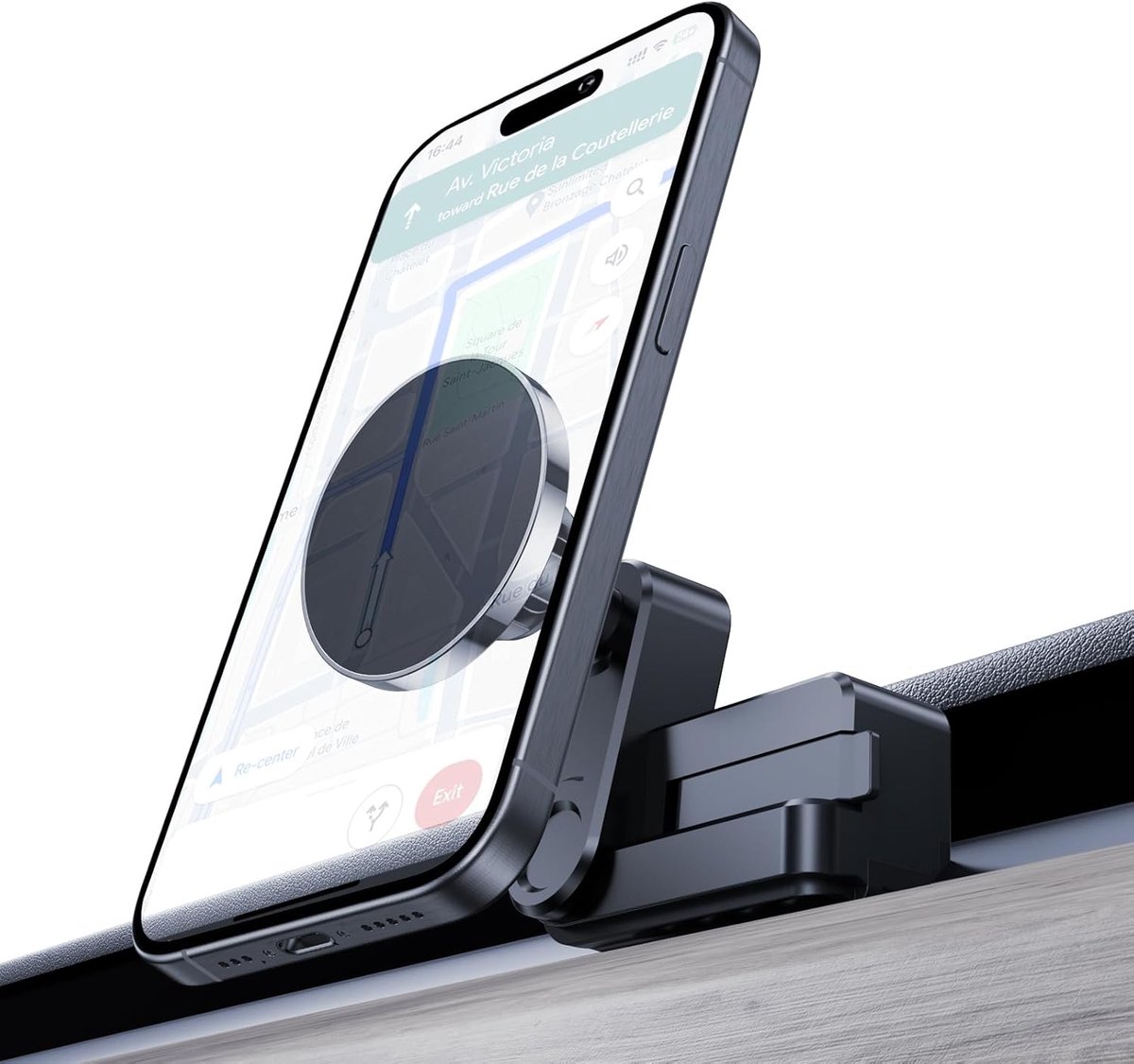 Famanu – Magnetische telefoonhouder geschikt voor elektrisch voertuig compatibel met smartphone 12 tot en met 15