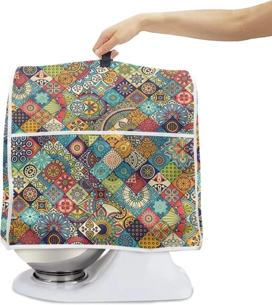 Mixerhoes Keuken - Apparaat Cover - Apparaat Beschermen - Met Handig Opbergvak - Meerdere Maten - Bohemian Stijl — afbeelding 5