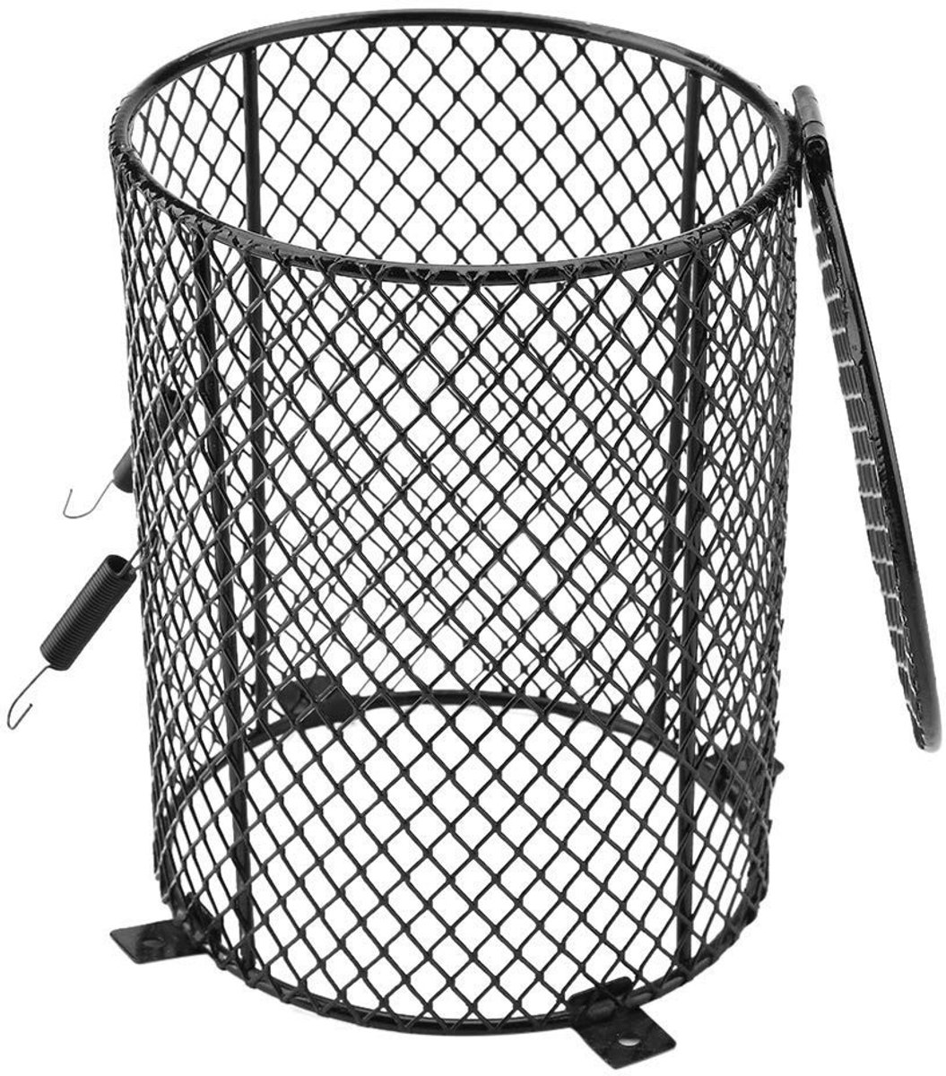 Solidchoice - Dailygoody - Reptiel Lampafdekking - Keramische Verwarming Lamphouder - Veiligheid voor Huisdieren - Cilinder - Anti-Brandwonden - Ideaal voor Hagedis