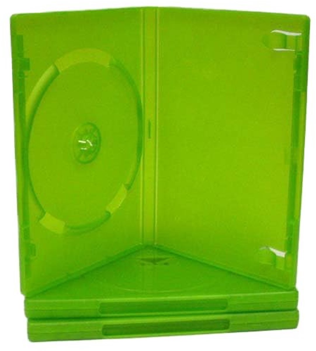 Solidchoice - Dailygoody - DVD Case - 25 x Groene - Geschikt voor CD DVD en Blu-Ray - Stevig en Duurzaam - Opbergdoos - Perfect voor Films en Muziek - Geschikt voor