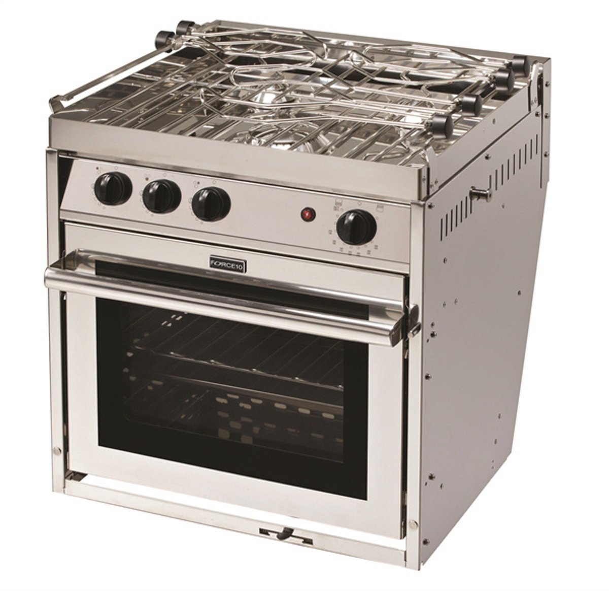 RVS 3 PITS OVEN USA STANDAARD