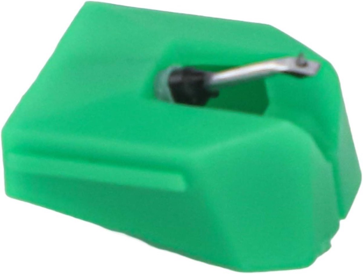 Platenspeler Naald - Draaitafel Stylus - Muziek Luisteren - Elliptische Punt - Standaard Maat - Groen