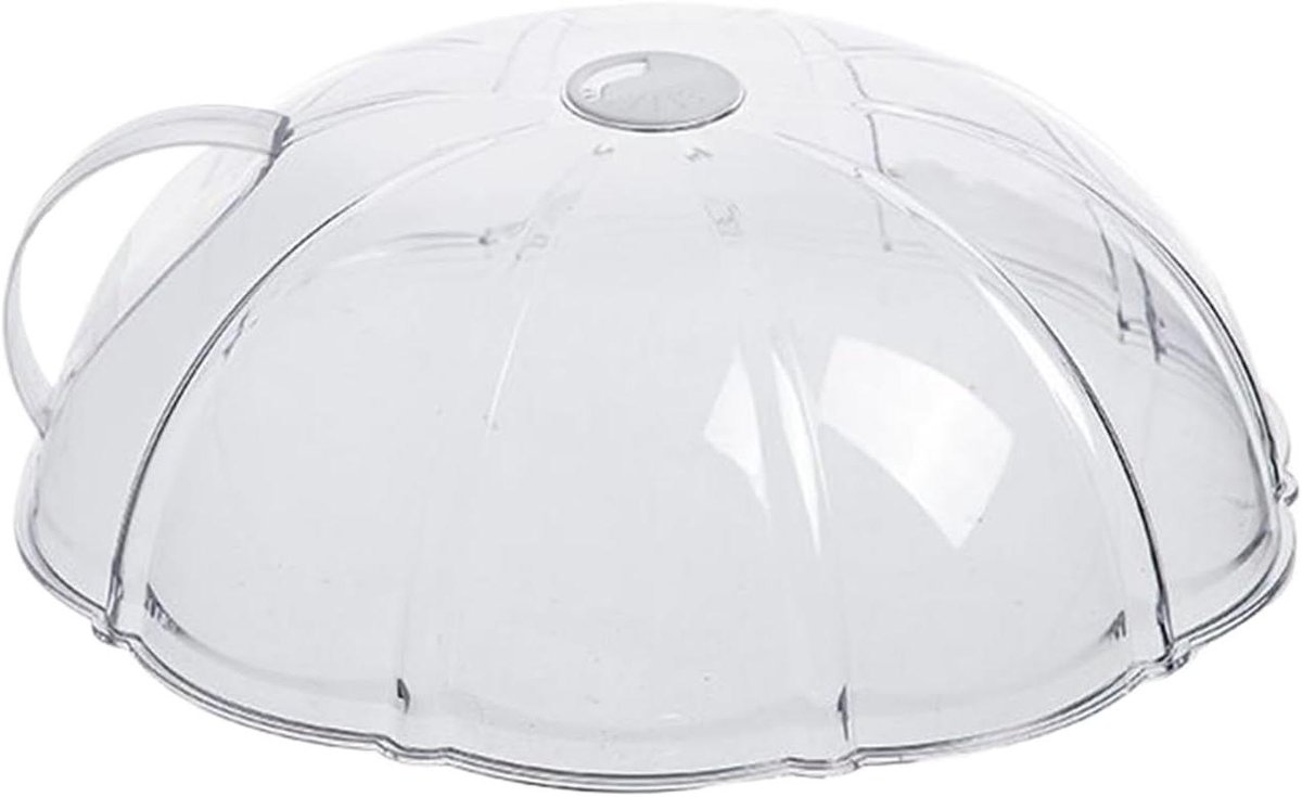 Magnetronafdekking - Spatdeksel - Keuken Schoonhouden - Met Stoomventilatie - 265 cm - Transparant