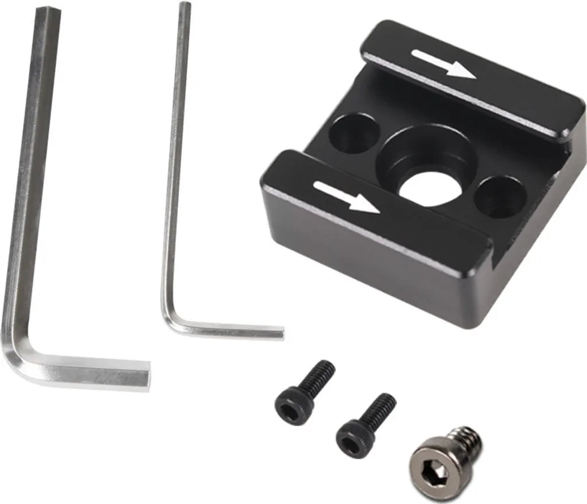 Camerakooi voor spiegelloze camera's, verlengde stabilisator, cold shoe-adapter