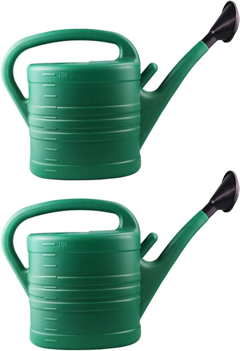 Gieter Set - Waterkan Tuin - Planten Water Geven - Lange Nauwkeurige Mond - 10 Liter - Groen